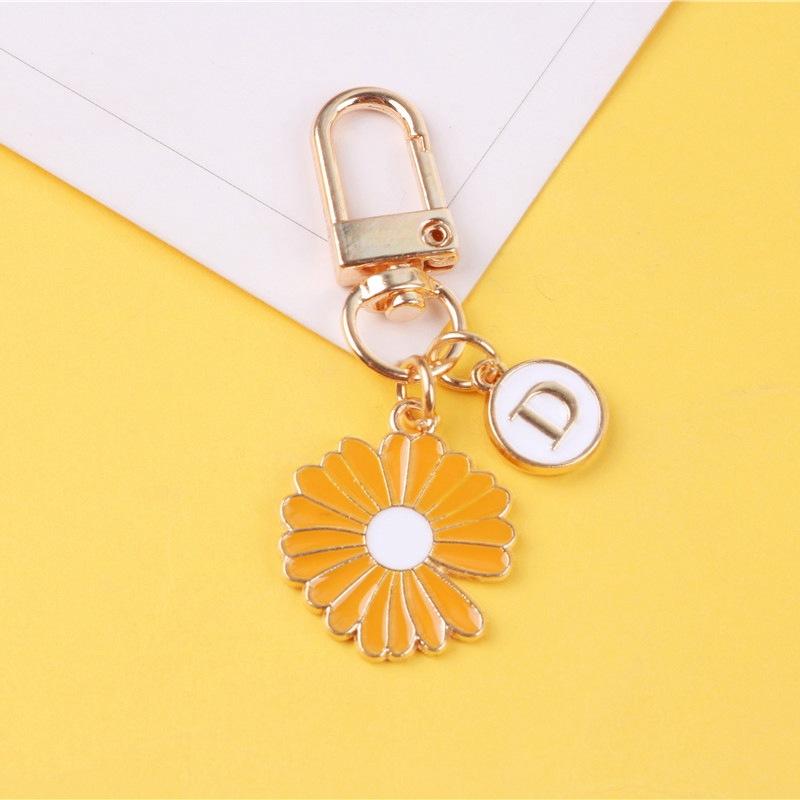 Kawaii Daisy Flower Keychain