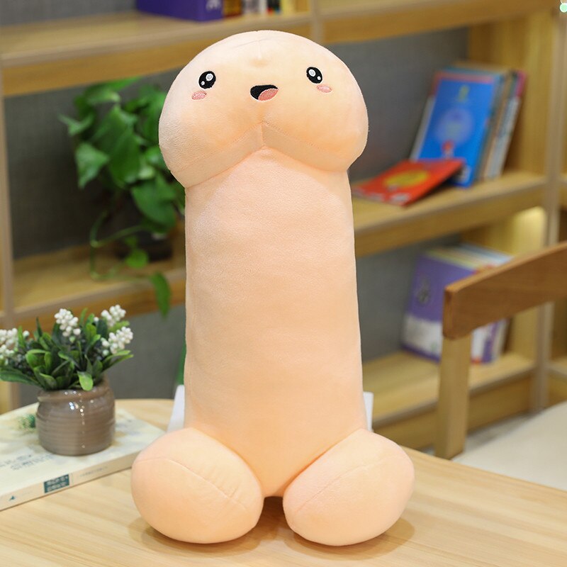 110cm Penis Plush Toy Simulation Boy Dick Plushie Real-life Penis Plush Hug Pillow Stuffed Sexy Interesting Gifts For Girlfriend