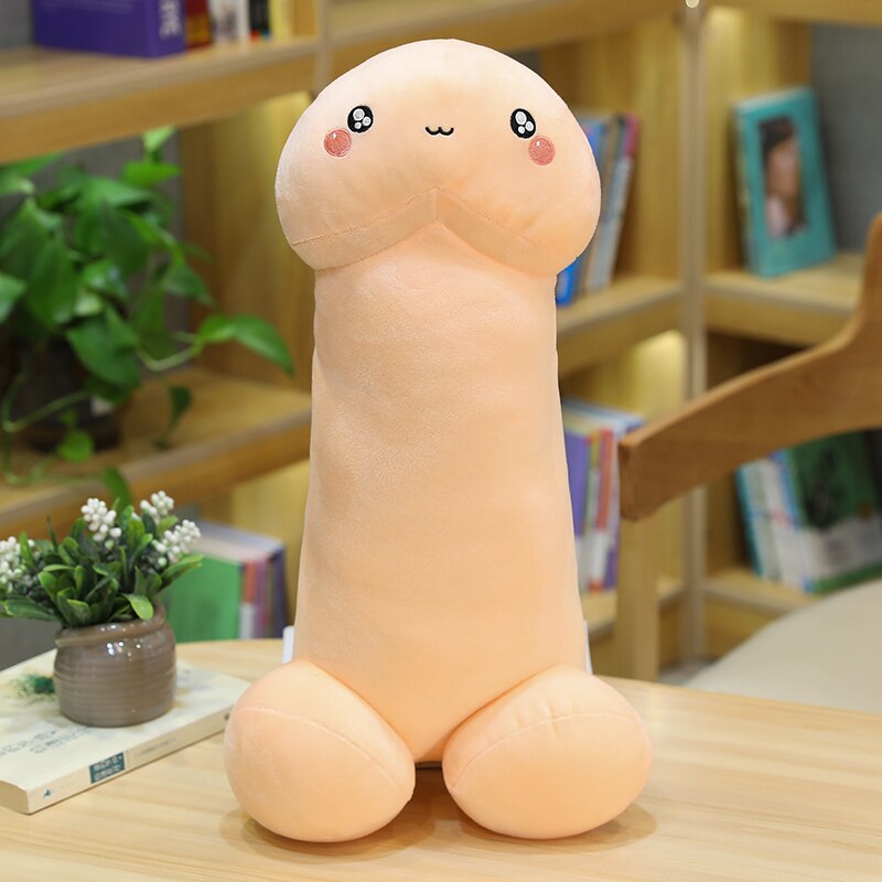 110cm Penis Plush Toy Simulation Boy Dick Plushie Real-life Penis Plush Hug Pillow Stuffed Sexy Interesting Gifts For Girlfriend
