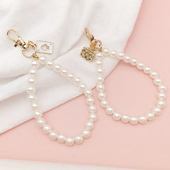 Kawaii Pearls Bag Keychain