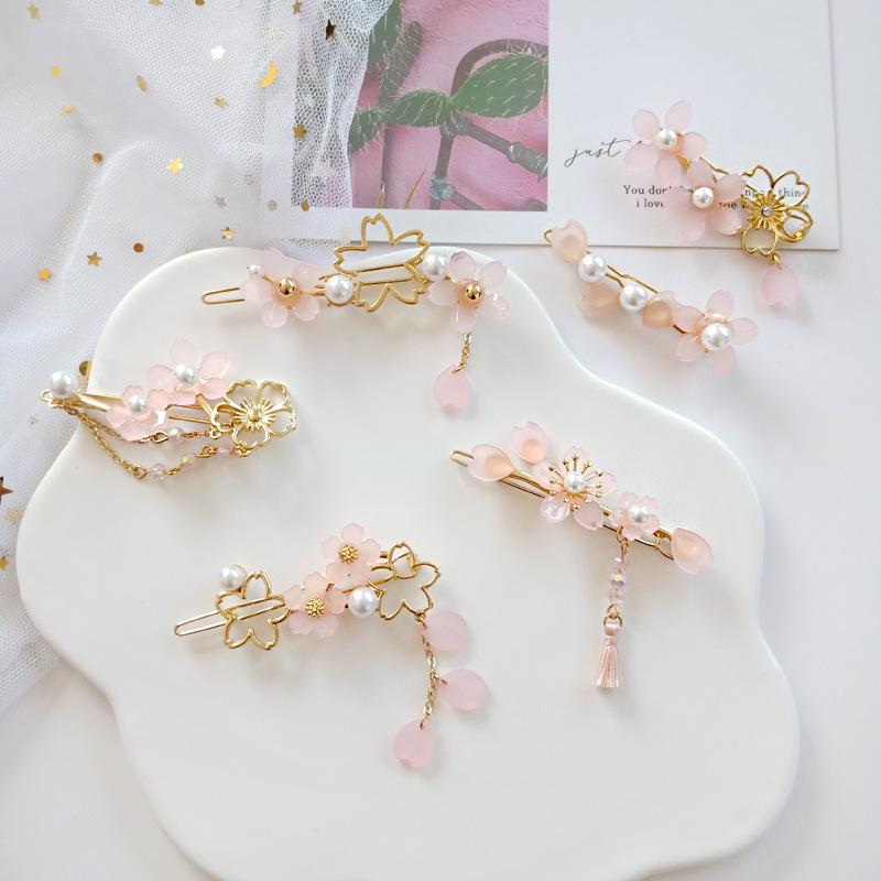 Japanese Sakura Hair Clips