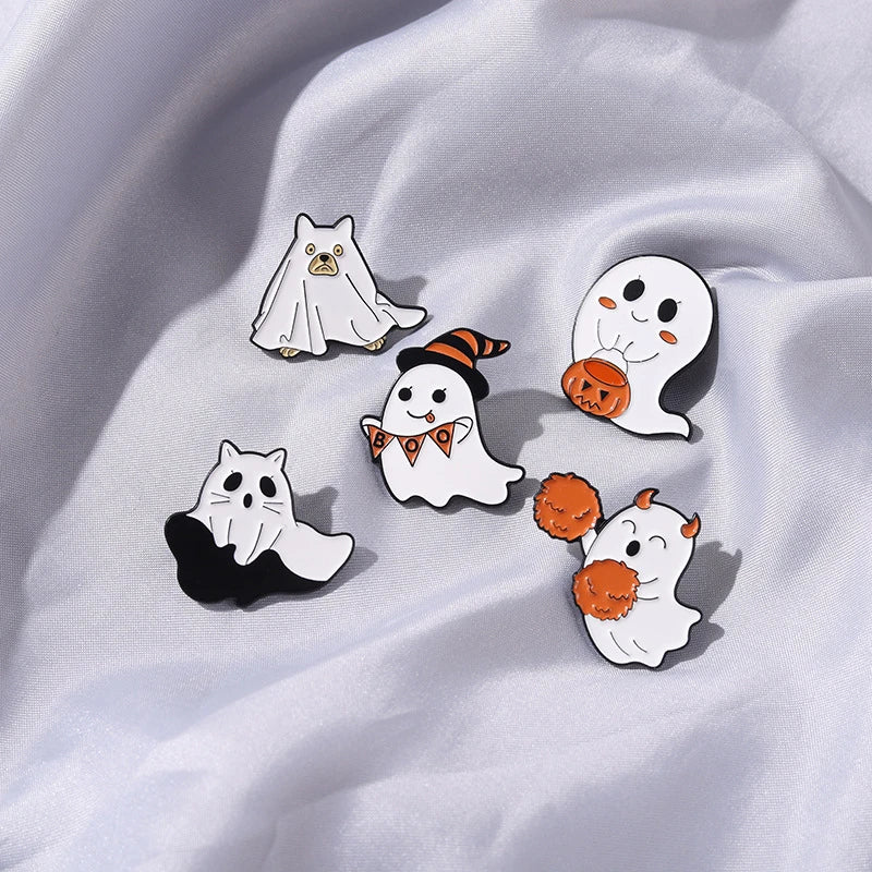 Creative Cartoon Ghost Pins