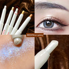 Colorful Glitter Eyeshadow Highlighter Silkworm Pen