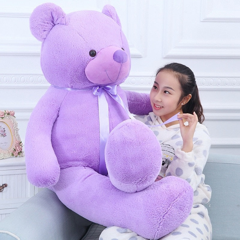 120cm Large Size Teddy Bear Plush Toy Lovely Giant Bear Huge Stuffed Soft Dolls Kids Toy Birthday Gift For Girlfriend