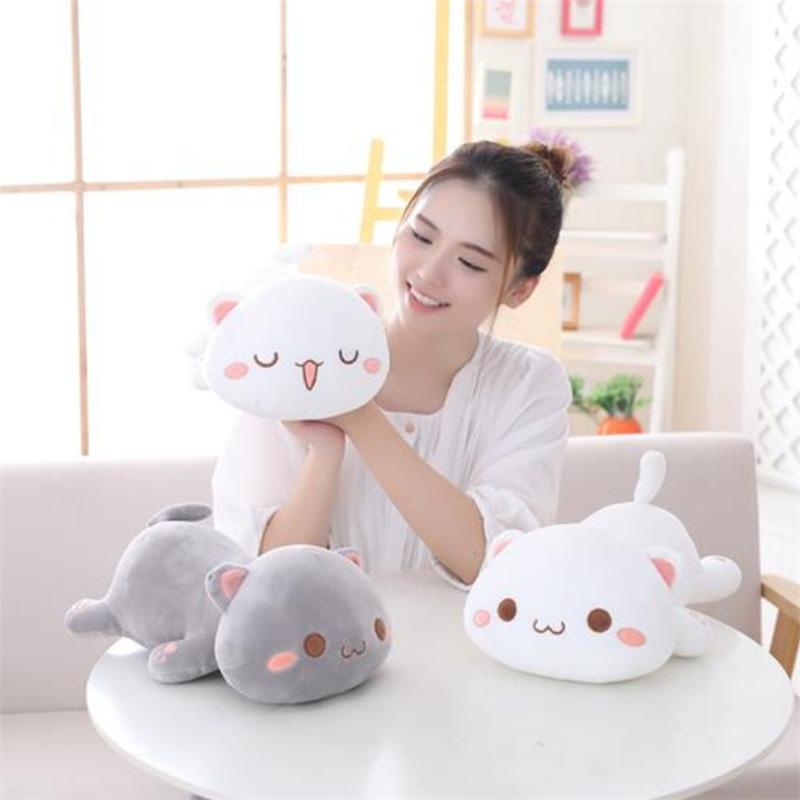 Lying down Cat Plush Doll