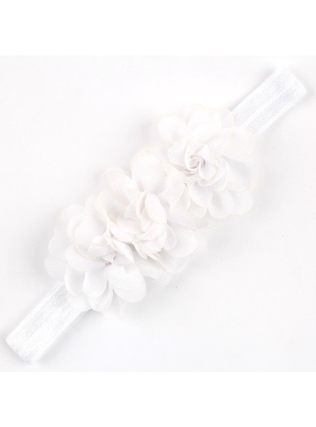 1PC Flower Headband Children Headwear Pearl