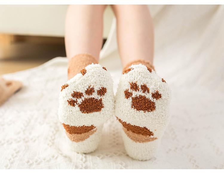 New Cartoon Paw Socks