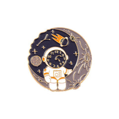 Astronaut Whale Shape Pins