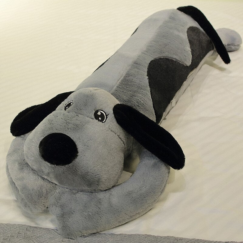 130cm Cute Soft Long Dog Pillow Plush Toys Stuffed Pause Office Nap Pillow Bed Sleep Pillow Home Decor Gift Doll for Kids Girl