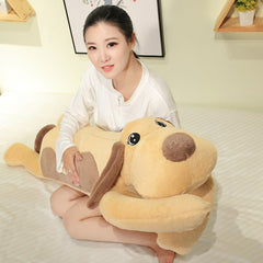 130cm Cute Soft Long Dog Pillow Plush Toys Stuffed Pause Office Nap Pillow Bed Sleep Pillow Home Decor Gift Doll for Kids Girl