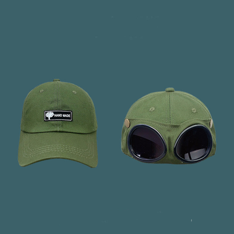 Aviator Glasses Baseball Cap