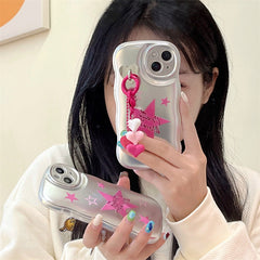 Girl Pink Star Phone Case