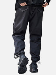 Bright Line Drawstring Cargo Pants