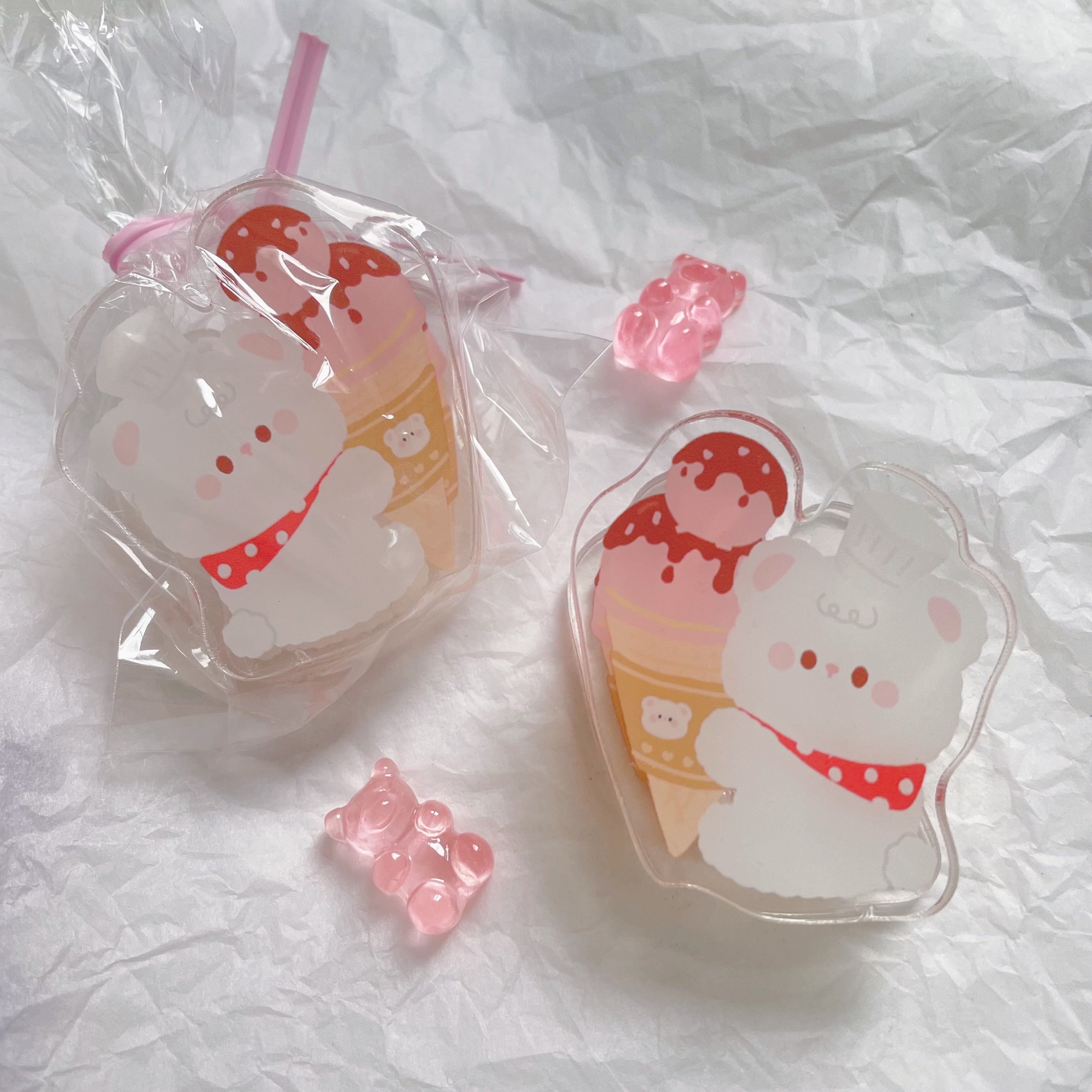 Cute Cartoon Acrylic Clips