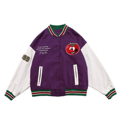 "Tomato" Varsity Jacket