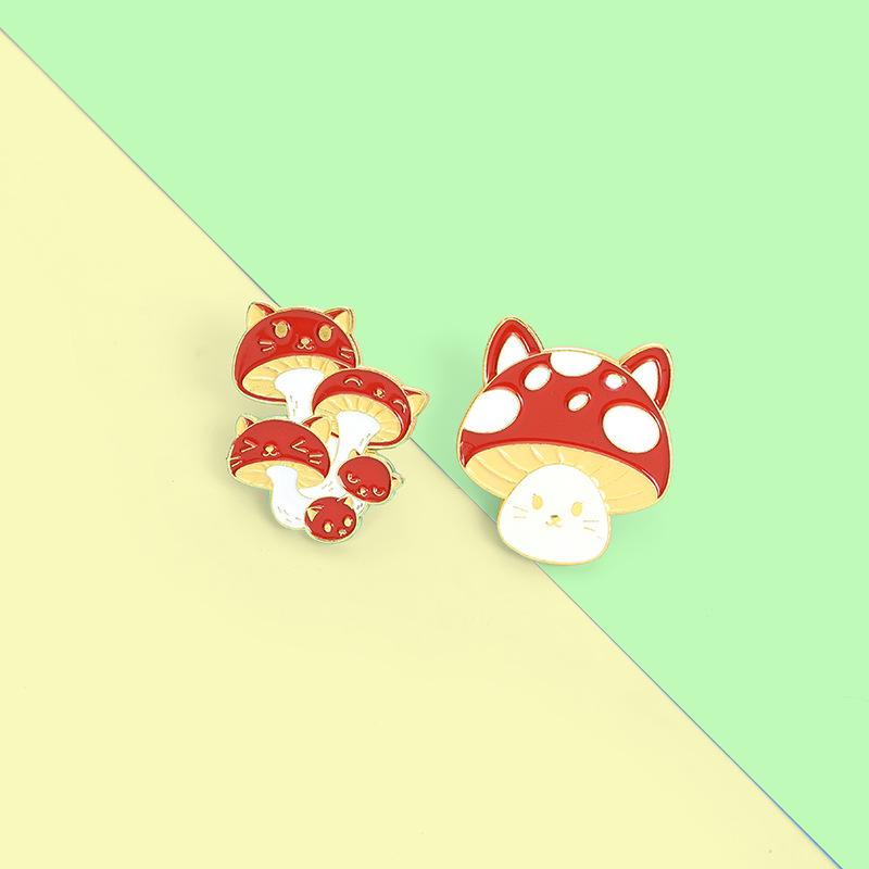 Cute Mushrooms Pins