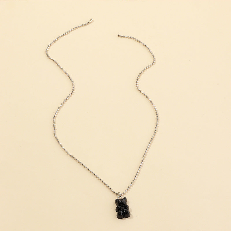 Gummy Bear Ball Chain Choker