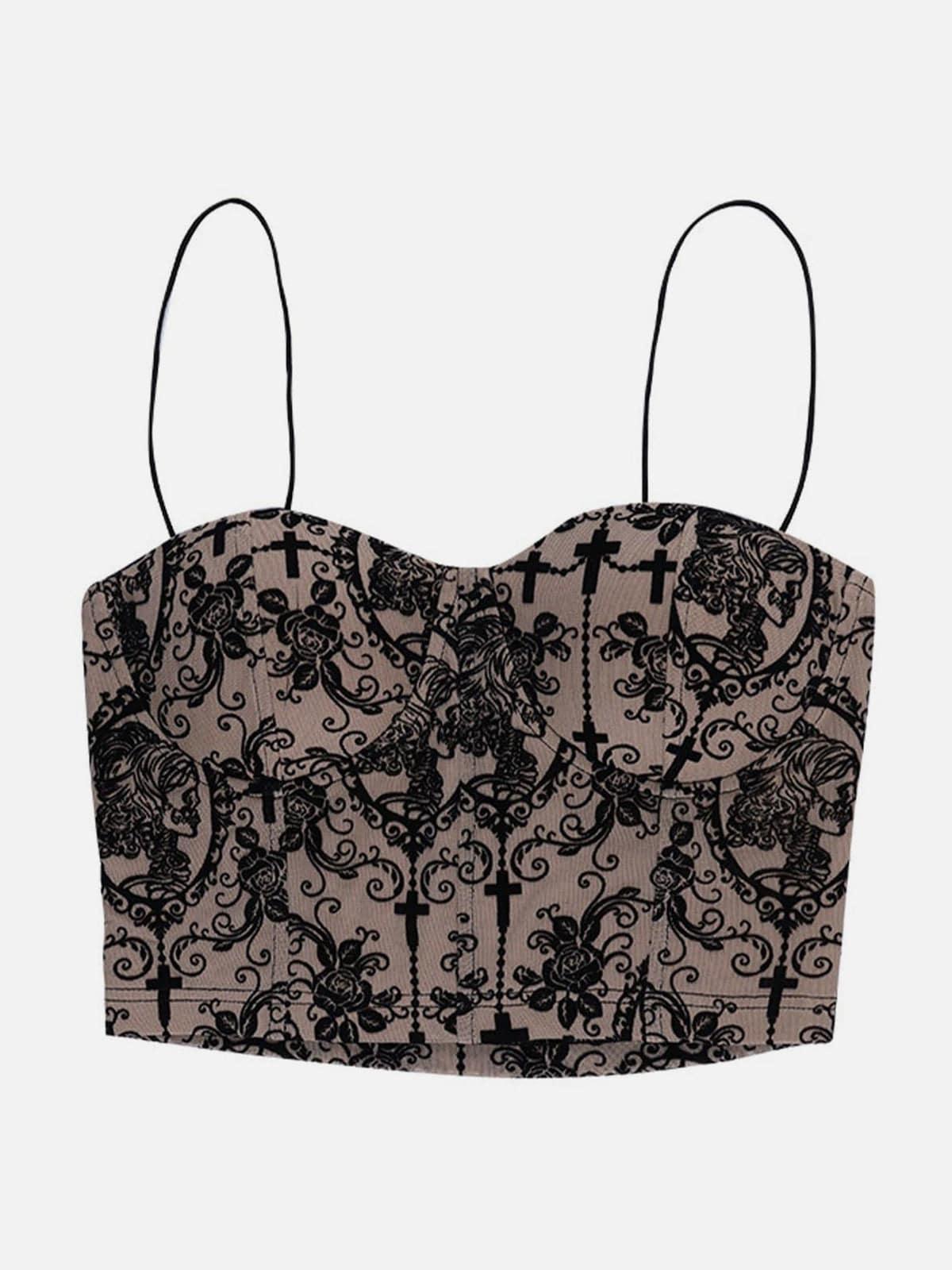 Flocking Jacquard Vest