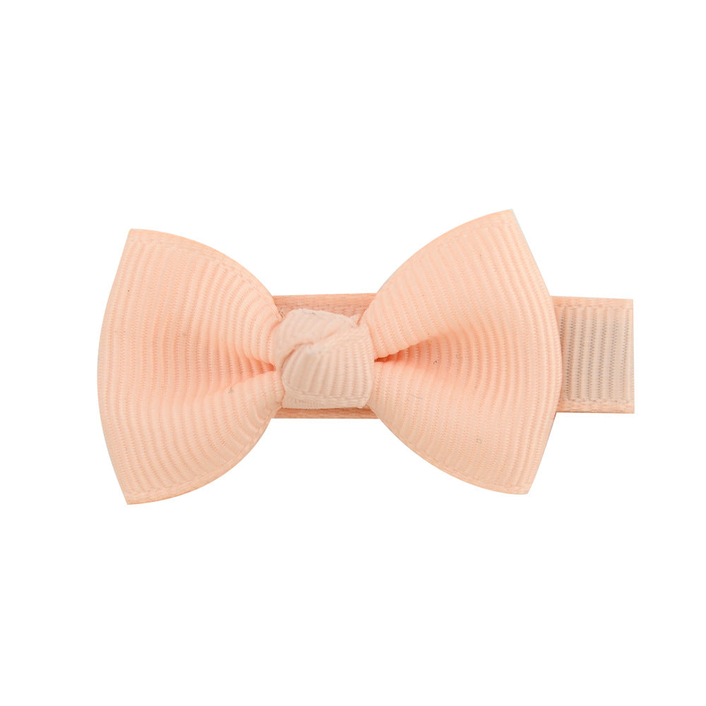 1 Pcs Small Hair Clips Ribbon Covered Clip