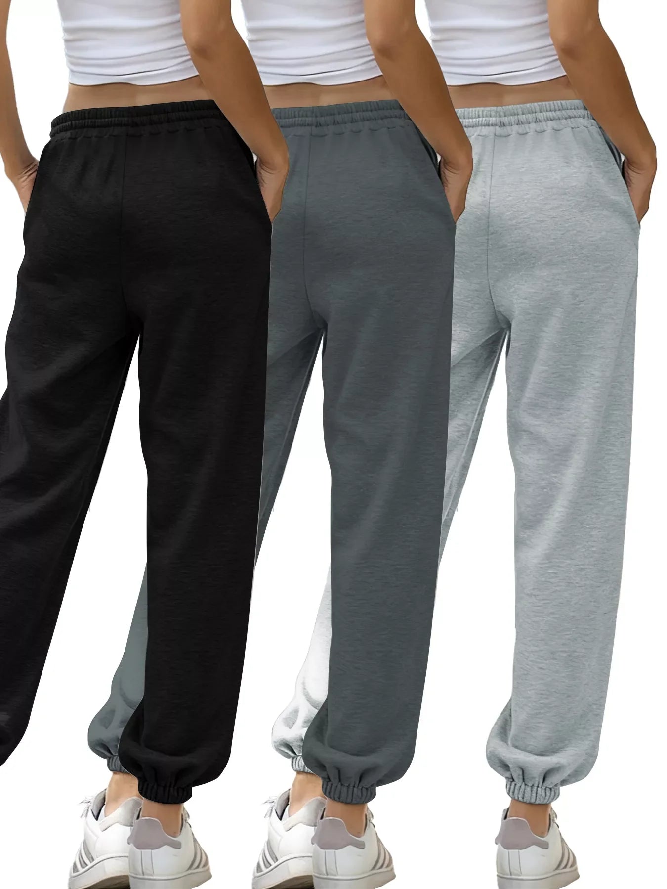 3 Piece Joggers pants with Pockets