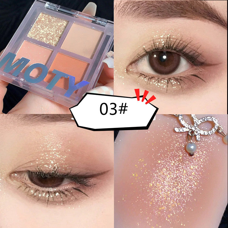 4 Colors Shine Eyeshadow