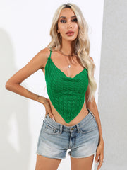 Crisscross Tie Back Top