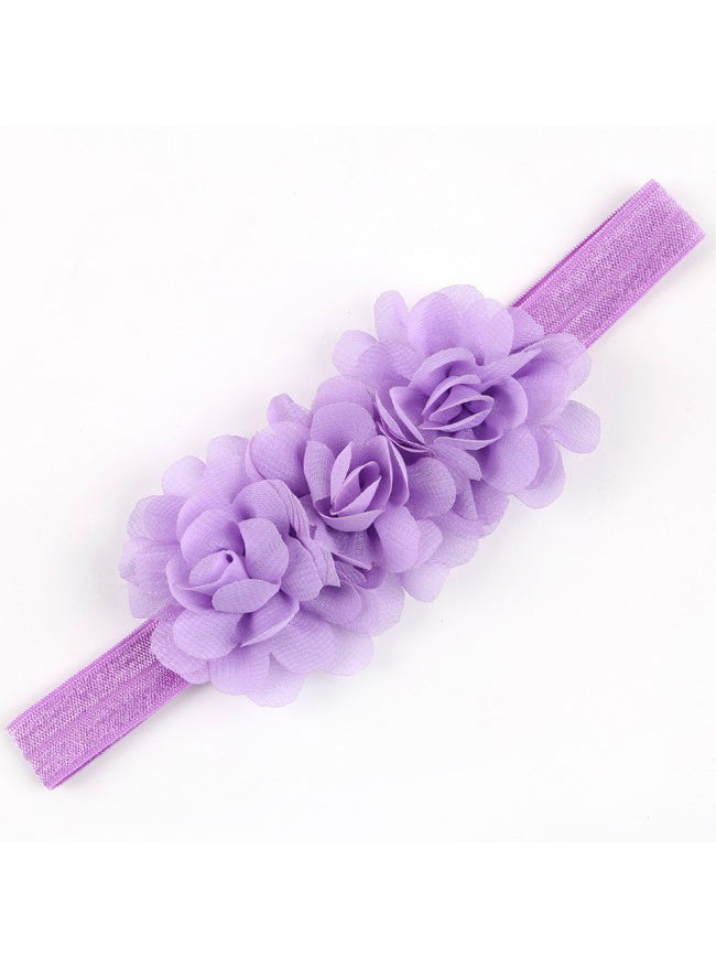 1PC Flower Headband Children Headwear Pearl