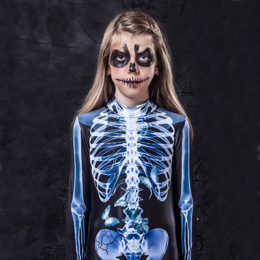 Halloween Sexy Skeleton Bodysuit