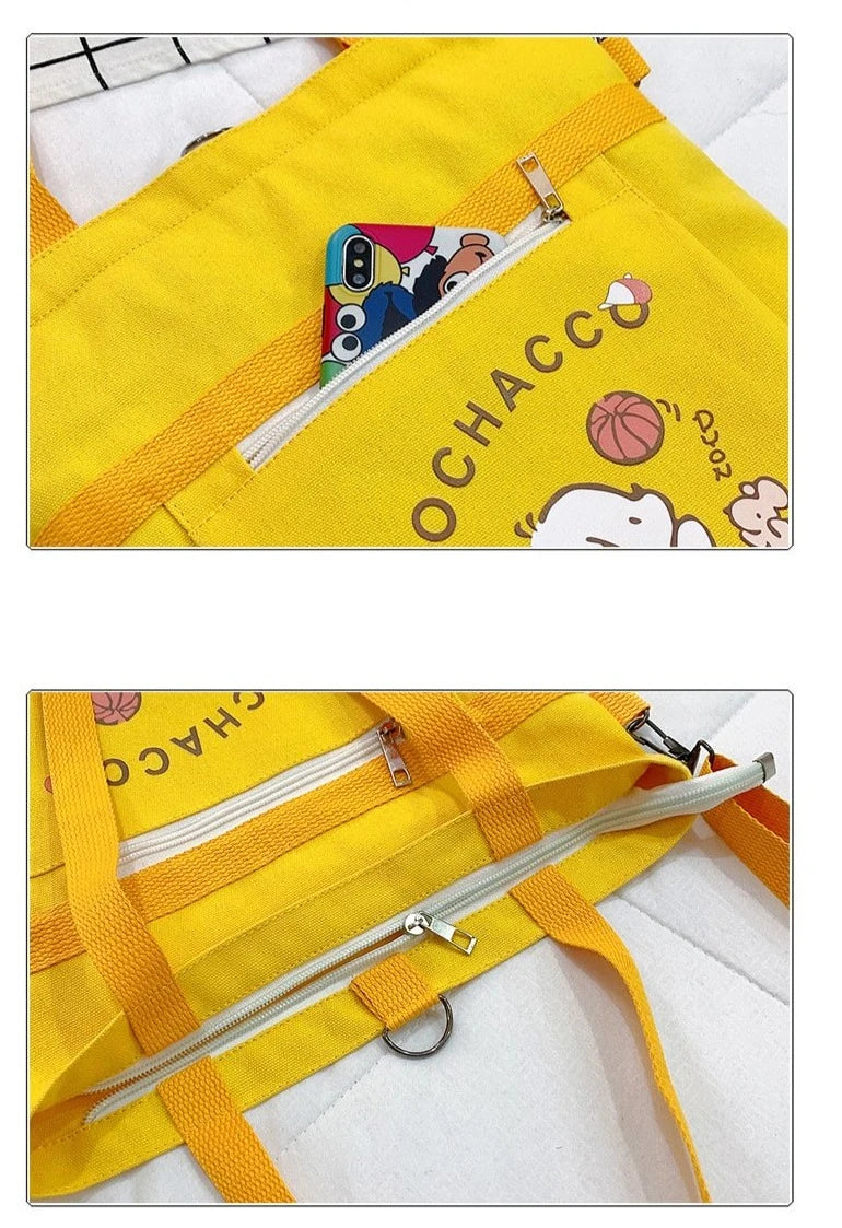 Dog Kicking Tote Bag