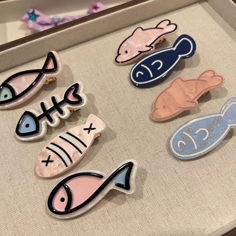 Kawaii Cartoon Small Fish Hair Clip