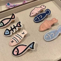 Kawaii Cartoon Small Fish Hair Clip