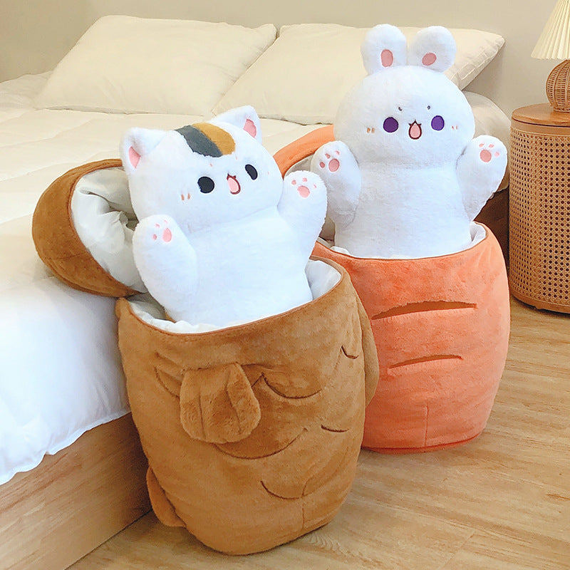 Kawaii Animal Doll Pillow