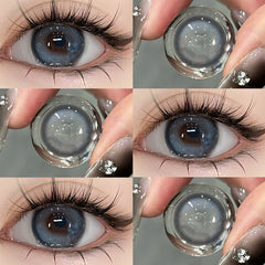 Fresh Gray Blue 14.5mm Contact Lenses(6months wear)