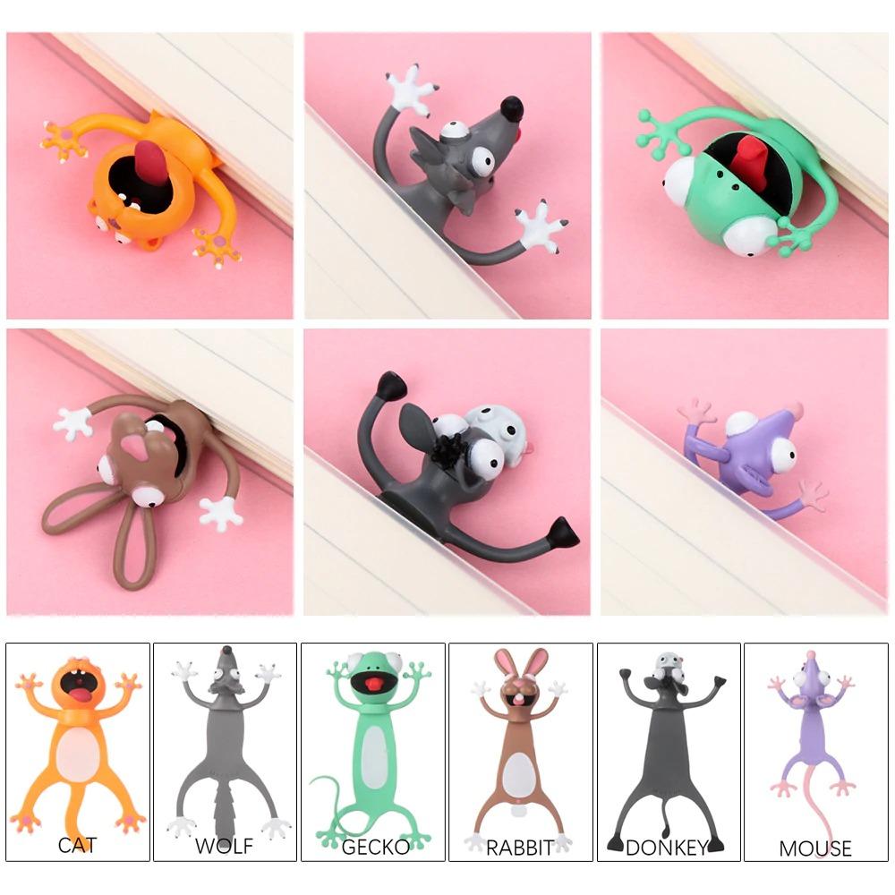 Wacky Animal Bookmarks