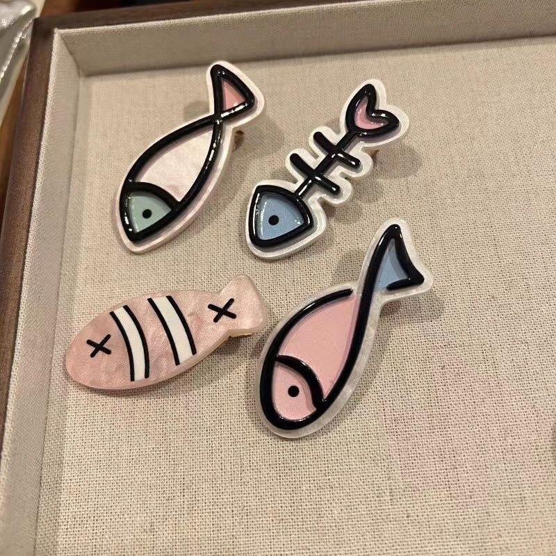 Kawaii Cartoon Small Fish Hair Clip