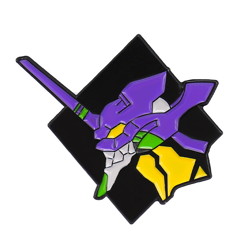 Cute Cartoon Eva Pins