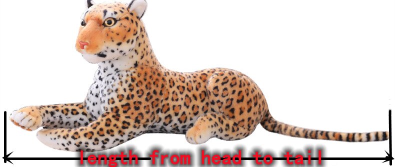 180cm Big Leopard Panther Plush Toys Giant White Tiger Black Panther Soft Stuffed Animal Pillow Animal Doll Toys For Children