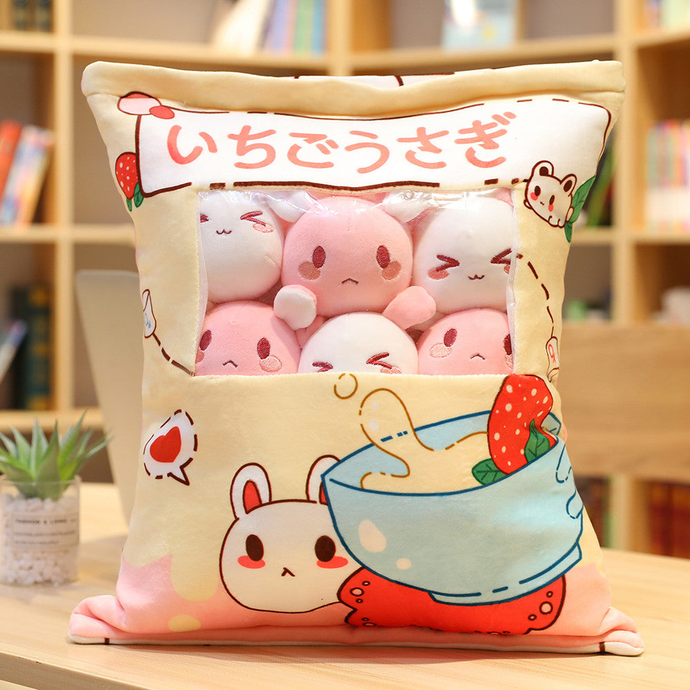 A Bag Of 8pcs Rabbit Soft Plush Toy