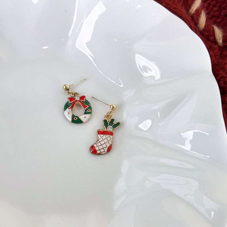 Christmas Elk Earrings