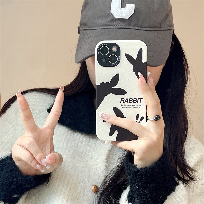 Black Rabbit Phone Case