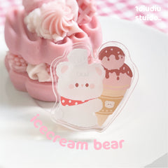 Cute Cartoon Acrylic Clips