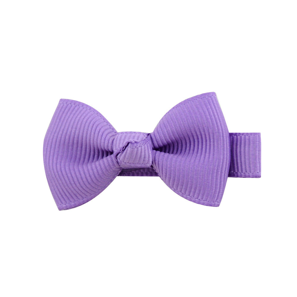 1 Pcs Small Hair Clips Ribbon Covered Clip