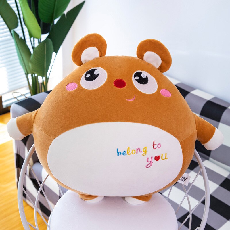 1PC 85CM Lovely  Rat Pillow Stuffed Animal Plush Toys For Girls Children Boys Toys Cute Mouse Dolls Birthday Gifts