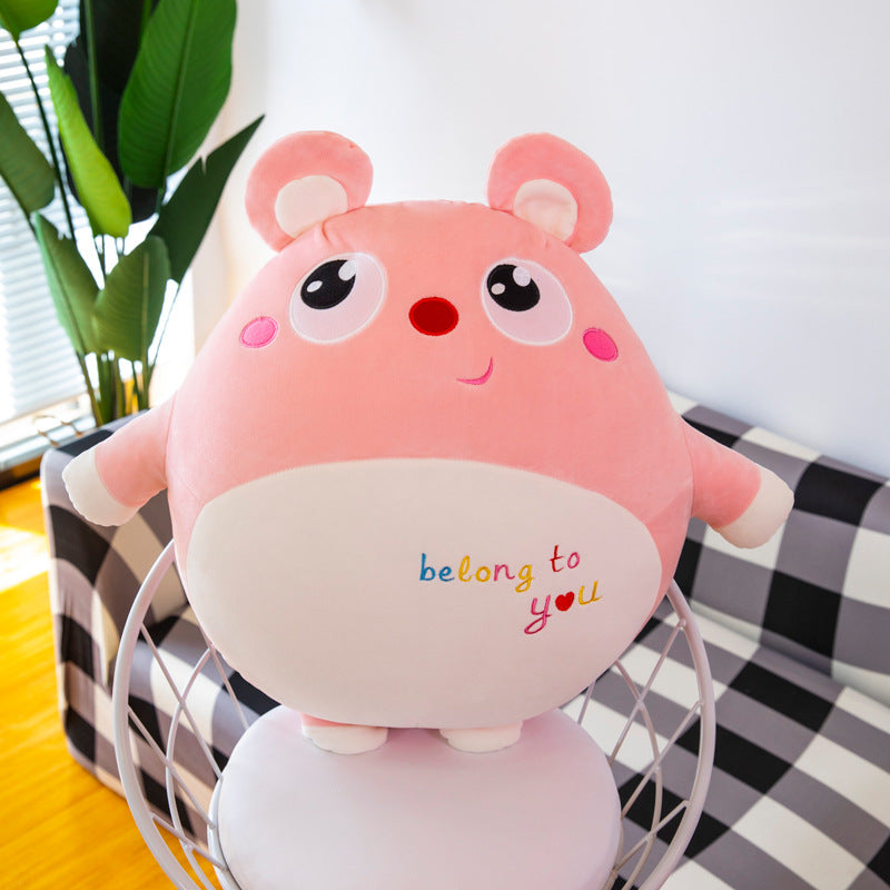 1PC 85CM Lovely  Rat Pillow Stuffed Animal Plush Toys For Girls Children Boys Toys Cute Mouse Dolls Birthday Gifts