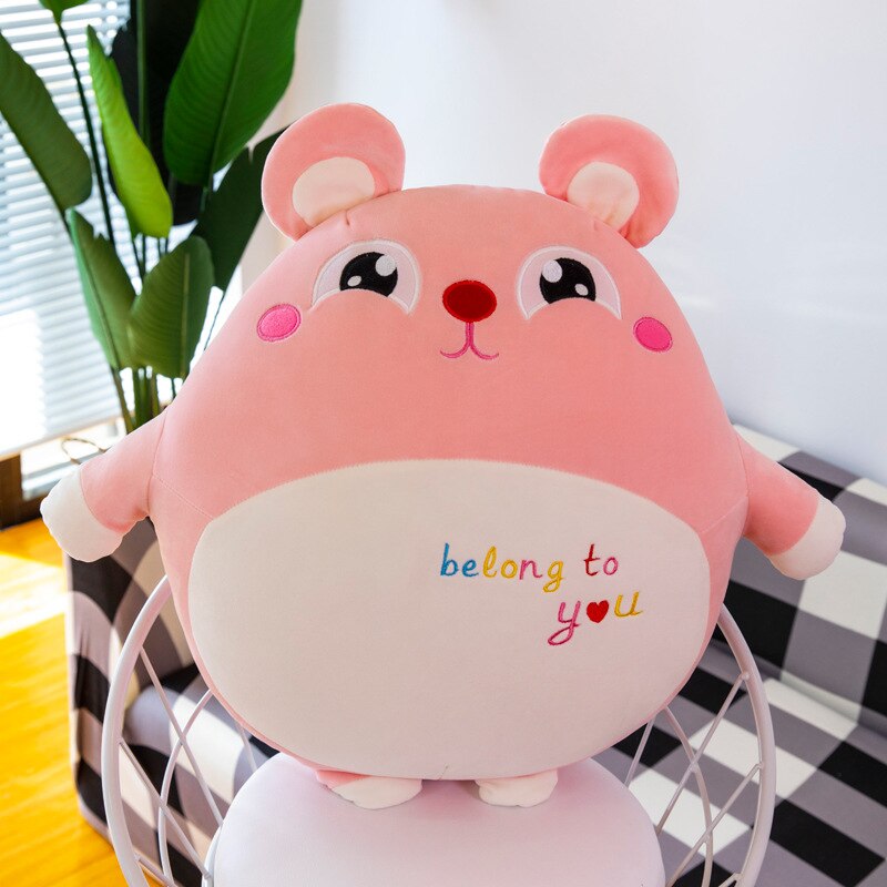 1PC 85CM Lovely  Rat Pillow Stuffed Animal Plush Toys For Girls Children Boys Toys Cute Mouse Dolls Birthday Gifts