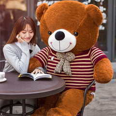 1PC Large Teddy Bear Plush Toy Lovely Giant Bear Huge Stuffed Soft Dolls Kids Toy Birthday Gift For Girlfriend