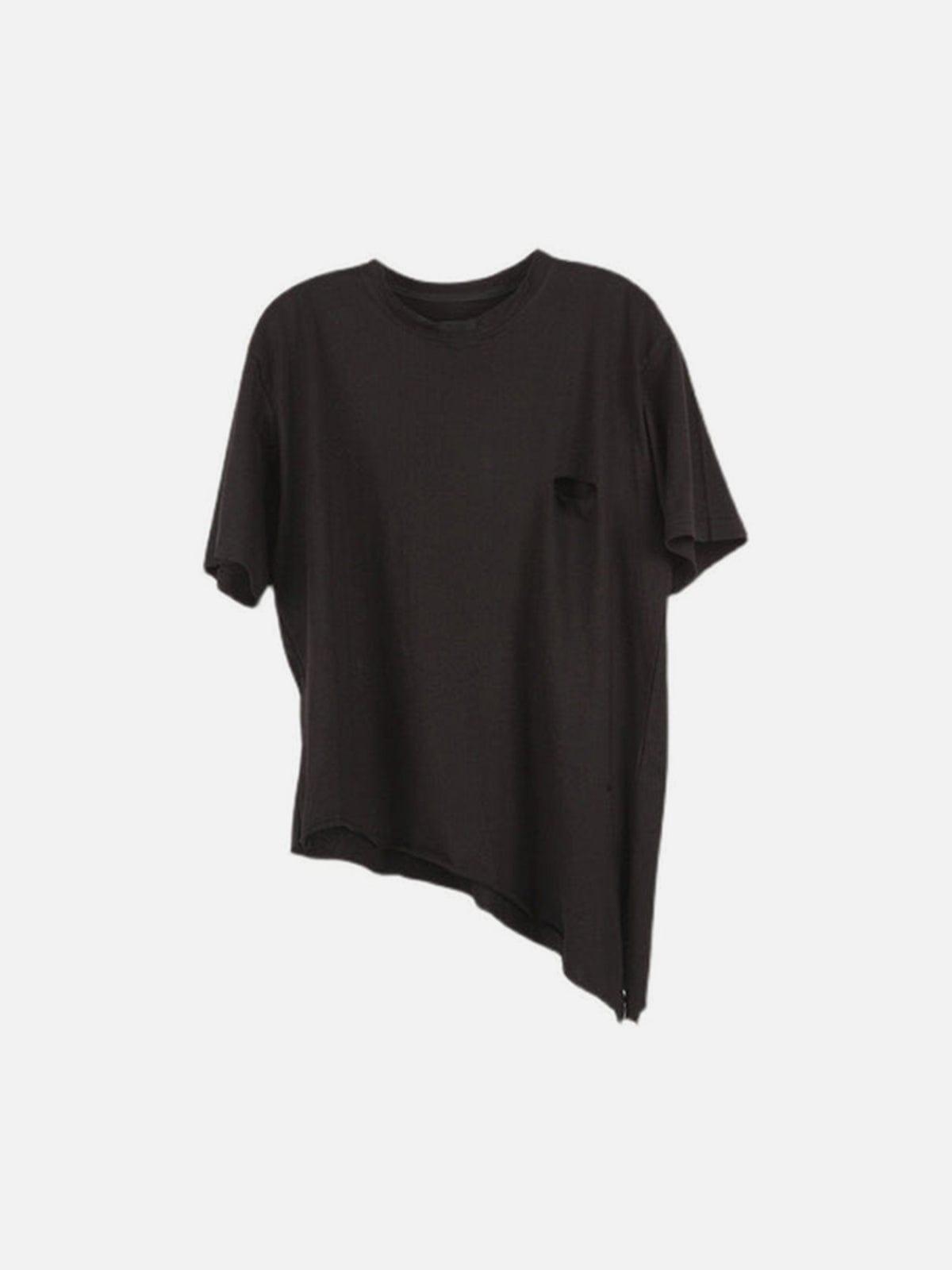Hole Tilt Hem Tee