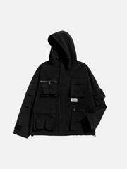Multiple Velcro Pockets Jacket