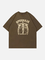 Skeleton Washed Graphic Tee