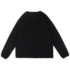Dark Japanese Anime Print Sweatshirt